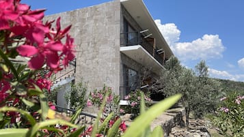Fachada de la propiedad