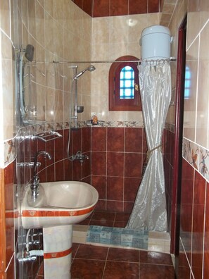Ducha, toallas