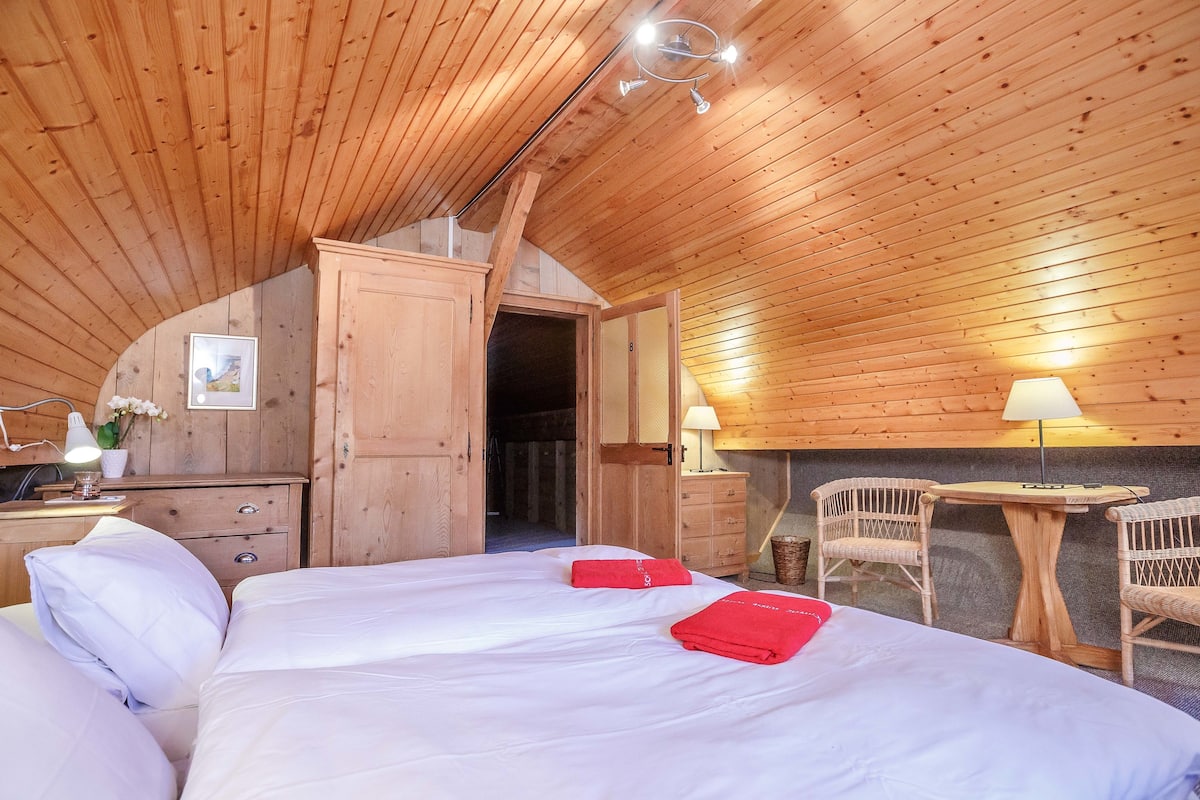 Deluxe Loft, Private Bathroom, Mountain View | Premium bedding, individually decorated, individually furnished