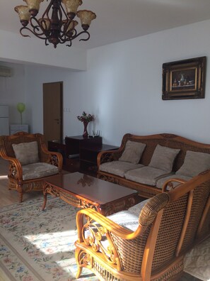Apartment, 2 Bedrooms, Balcony, Pool View | 1 bedroom, iron/ironing board, free WiFi