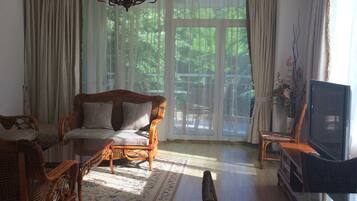 Apartment, 2 Bedrooms, Balcony, Pool View | 1 bedroom, iron/ironing board, free WiFi