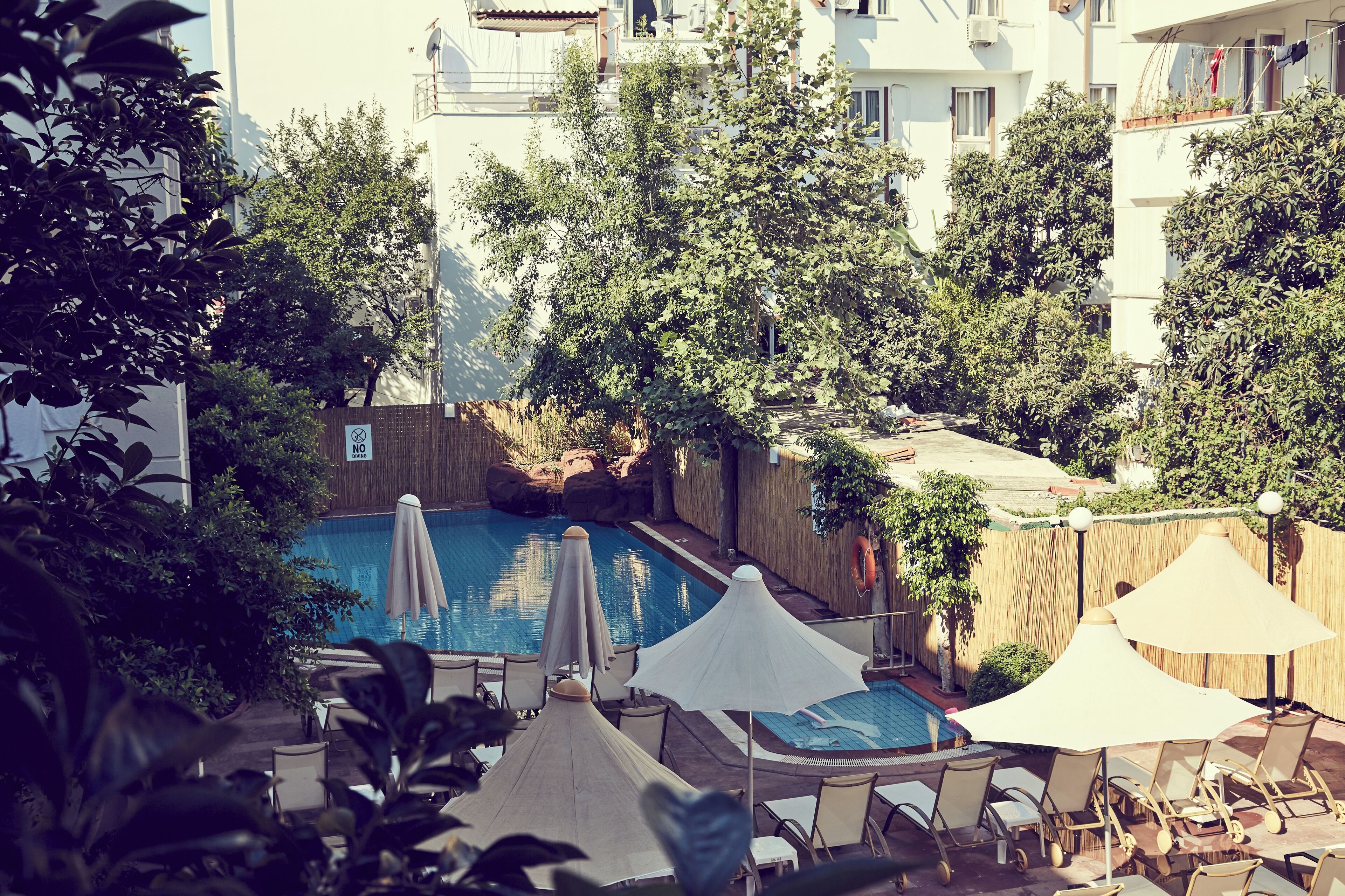 seasonal outdoor pool