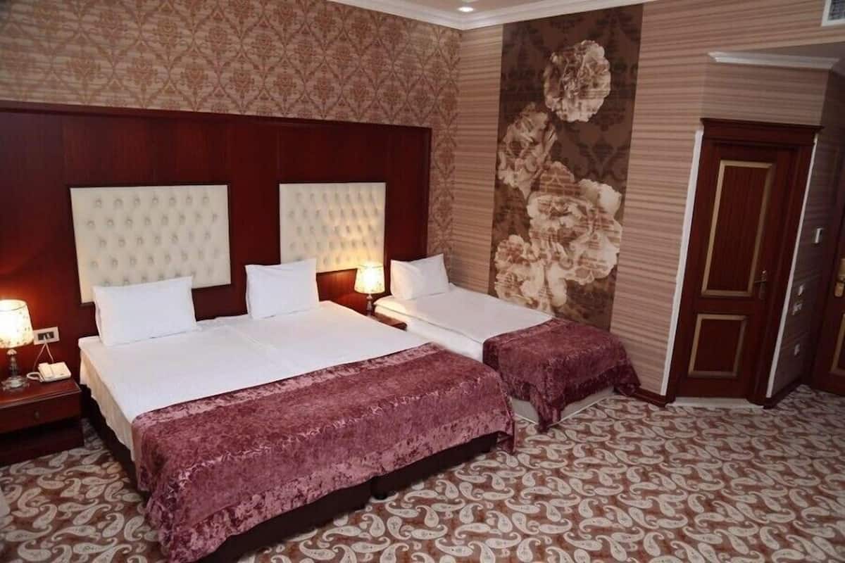 Ropa de cama de alta calidad y minibar