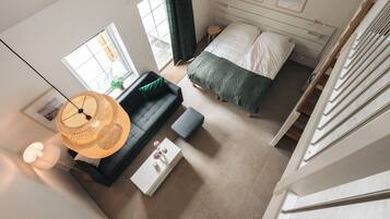 Departamento exclusivo | Área de sala de estar | Televisión de pantalla plana