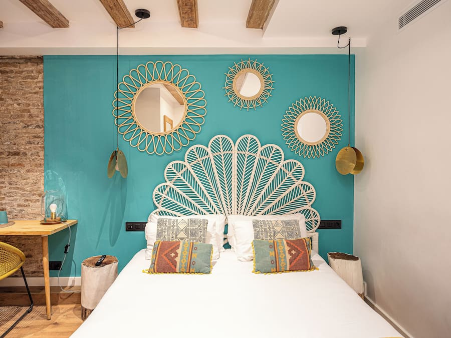 Habitació doble estàndard, 1 llit de matrimoni, no fumadors | Roba de llit hipoal·lergògena i caixa forta a l'habitació