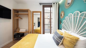 Kamar Double Basic, 1 Tempat Tidur Double, Bebas Asap Rokok | Seprai antialergi, brankas, dan didekorasi berbeda-beda