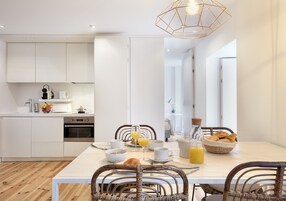 公寓, 1 间卧室 | 起居区 | 平板电视