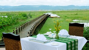 Outdoor wedding area - Amazing Inlay Resort (Nyaungshwe)