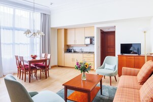 Comfort-Apartment, 1 Schlafzimmer | Wohnzimmer