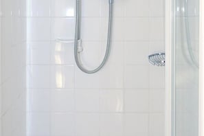 Cottage, 1 Bedroom | Bathroom shower - Green Door - Thrift (Port Isaac)