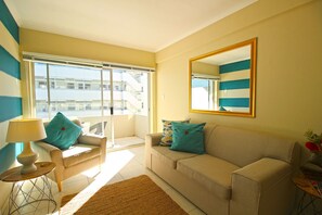 Comfort Apartment, 1 Bedroom, Balcony | Living room