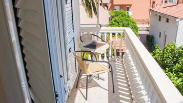 Chambre Standard avec lits jumeaux, 1 chambre, balcon | Balcon