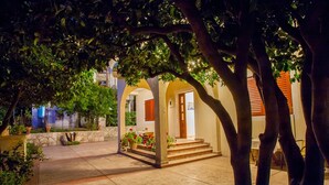 Front of property - evening/night - Villa Mitrovic (Budva)