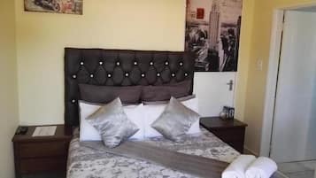 Free WiFi, bed sheets