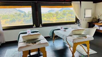 Hot stone massages, deep-tissue massages, massages