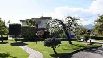 Blick auf den Garten