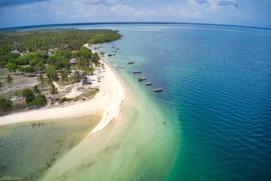 Mafia Island Lodge beachfront