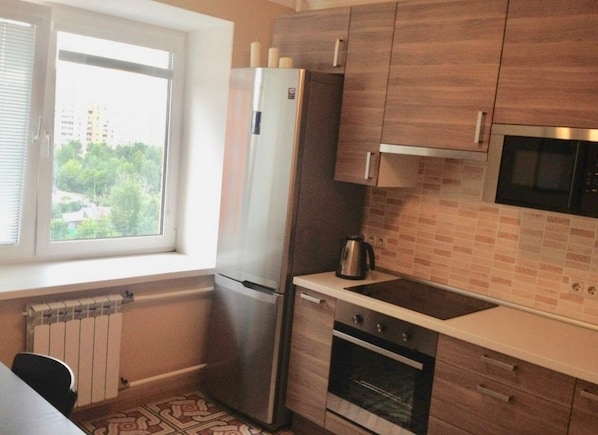 Leilighet | 1 soverom, skrivebord og strykejern/-brett