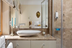 Premium Apartment, 1 Bedroom, Sea View | Bathroom sink - Valdibora Seaview Residence (Rovinj)