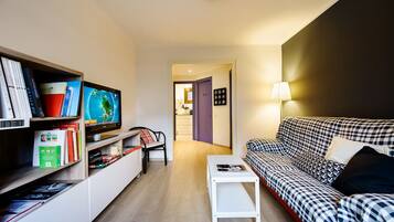Apartment, 2 Bedrooms | Living area | Flat-screen TV