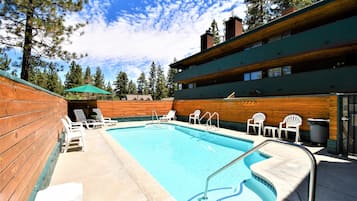 Seasonal outdoor pool