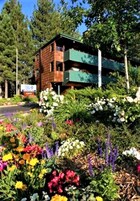 家庭公寓式客房, 1 间卧室, 简易厨房 (No A/C) | 花园景观