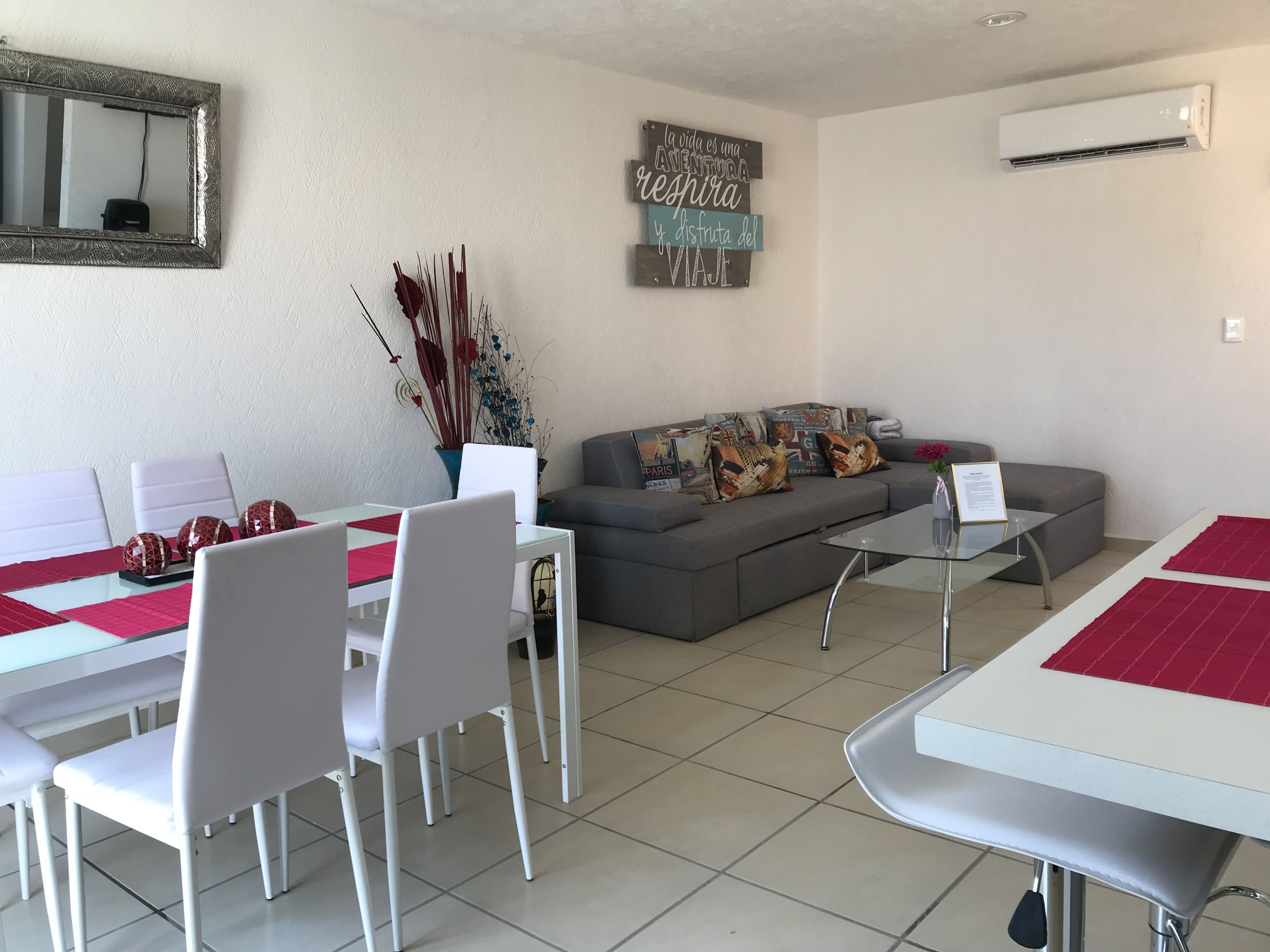 Deluxe Apartment, 2 Bedrooms | Living area | 42-inch flat-screen TV with cable channels, TV