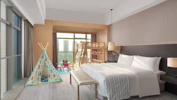 Minibar, in-room safe, desk, blackout curtains