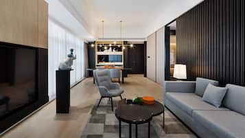 Executive Suite, 1 King Bed, City View | View from room