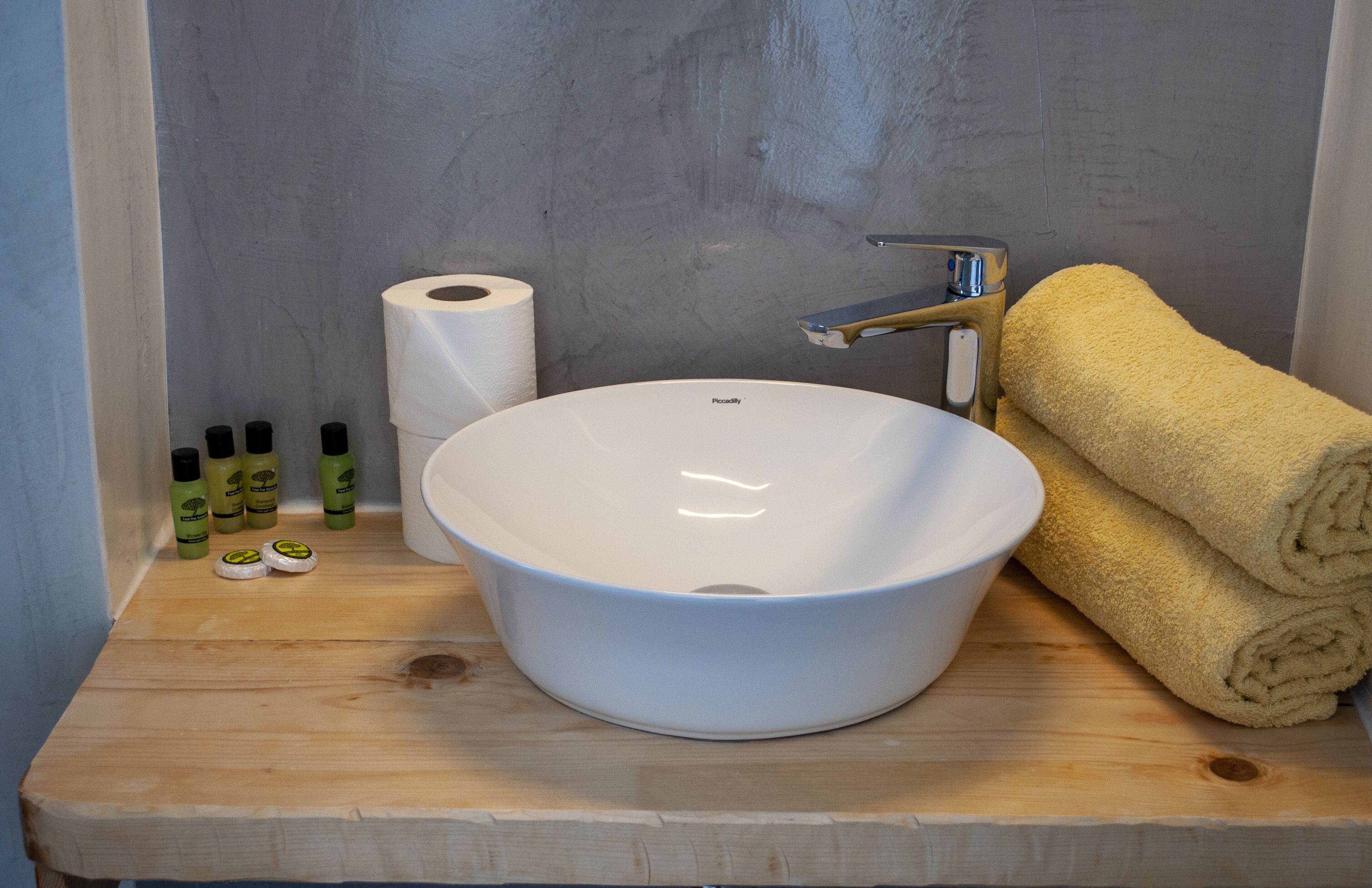 shower, rainfall showerhead, free toiletries, hair dryer