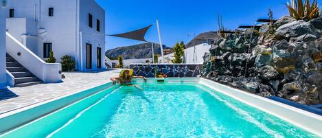 Piscina a l'aire lliure de temporada