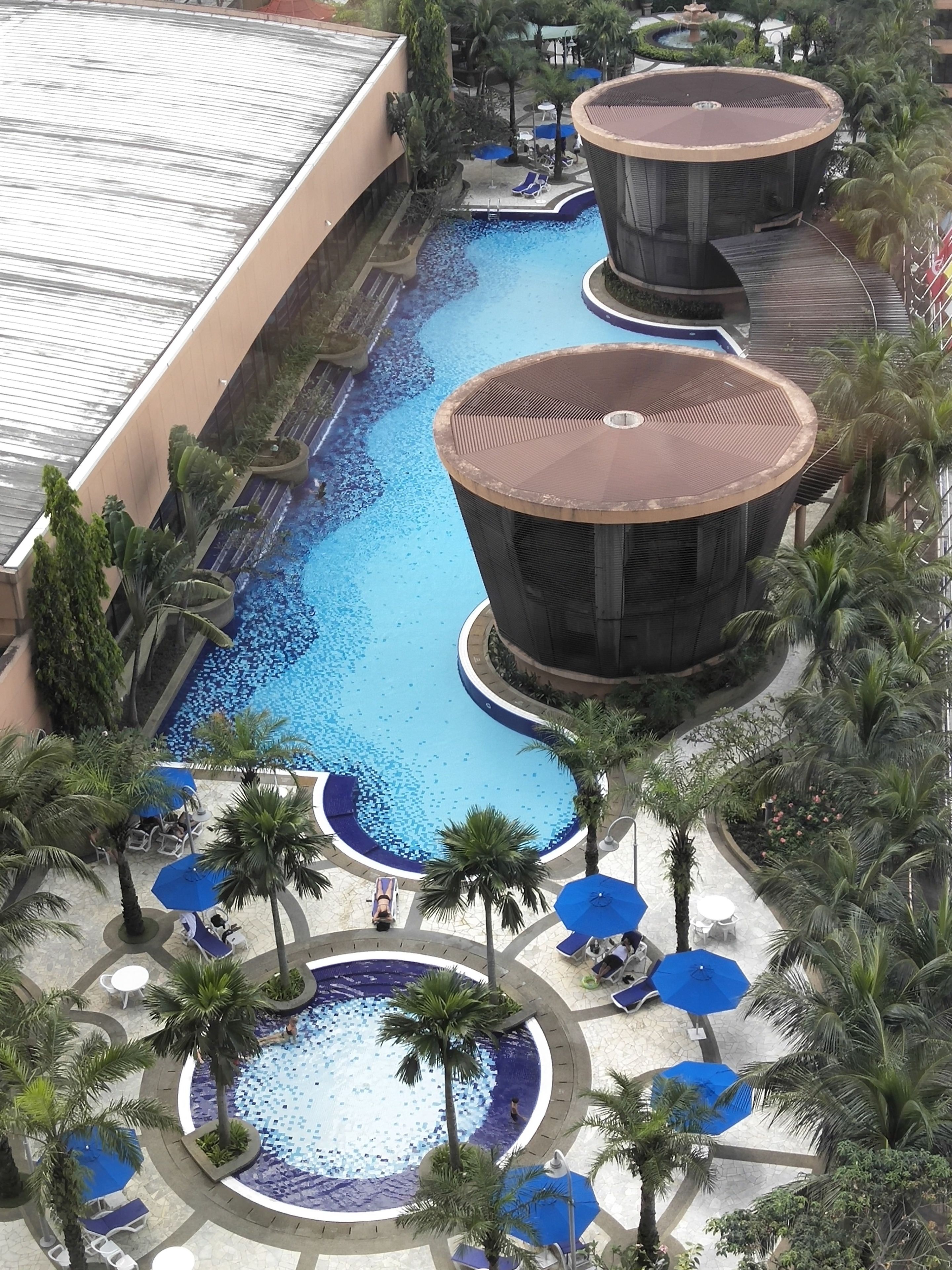 3 utendørsbassenger