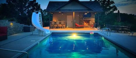 Piscine chauffée