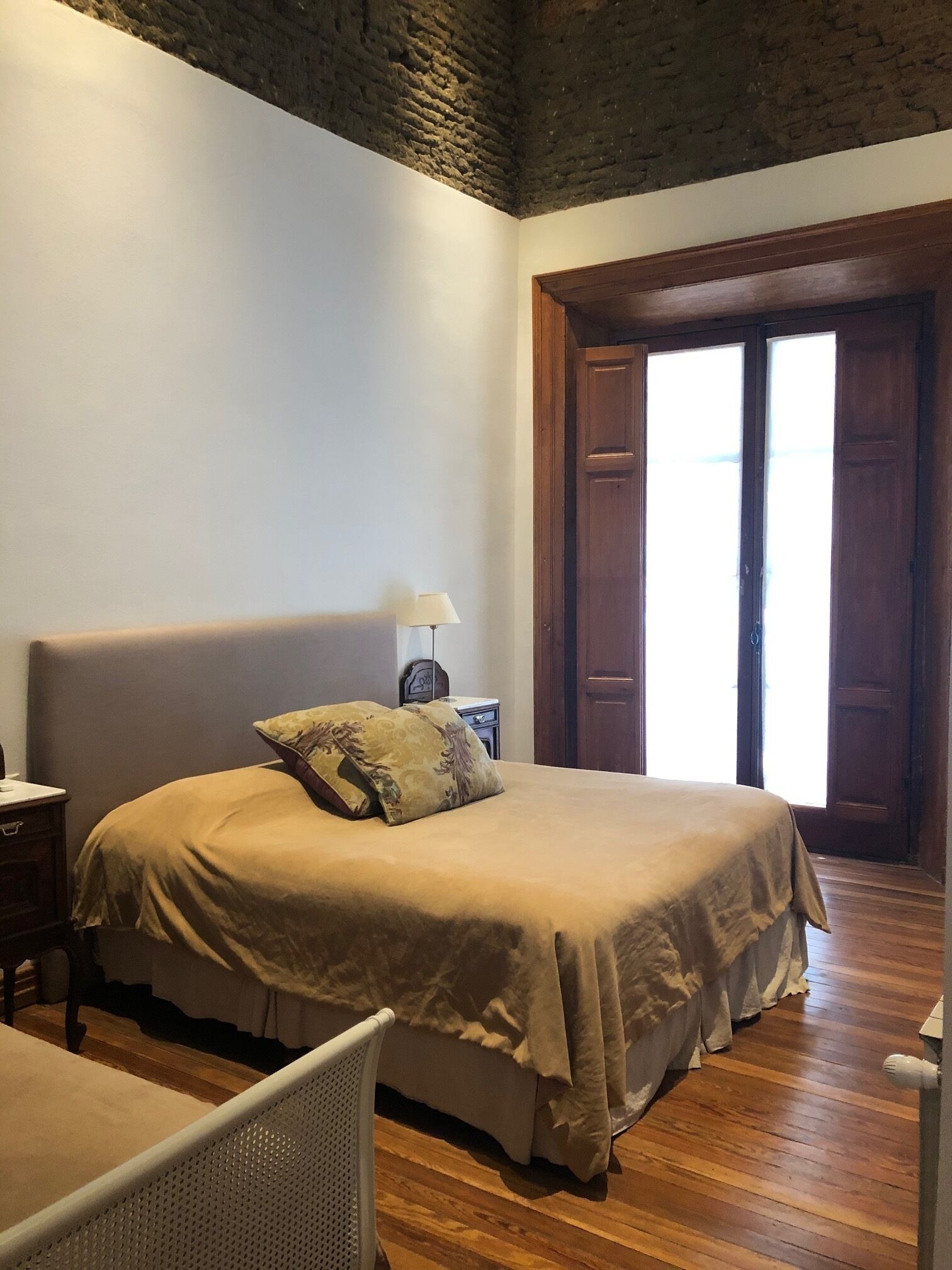 standard triple room, multiple beds, garden view | view from room