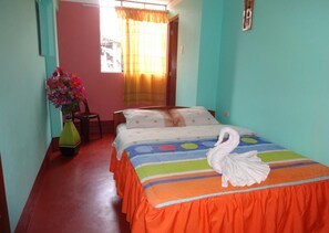 Double Room, 1 Queen Bed, Private Bathroom | 1 bedroom, desk, iron/ironing board, free rollaway beds