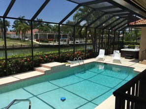 Beheizter Pool