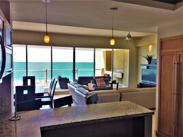 Family Condo, 2 Bedrooms | Living area | Flat-screen TV
