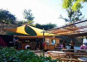 Restauration en plein air