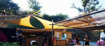 Woodpecker hut in the heart of nature