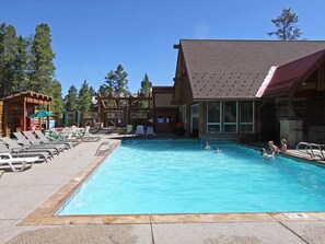Indoor pool, outdoor pool