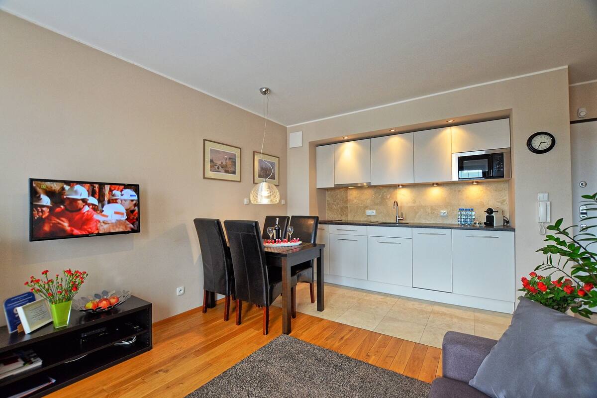 Superior Apartment (Tartaczna Superior Apartment) | Living area