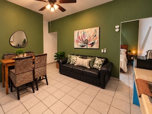 Living area - "Los Sauces Studio" 2 Bedrooms a/c  3 guests (Puerto Vallarta)