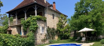 Magnifiquement restauré maison idylle rurale avec de belles vues, piscine privée