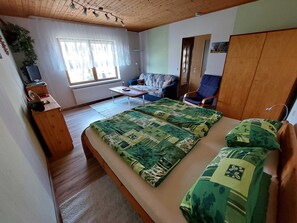 1 slaapkamer, reisbedje, wifi, beddengoed
