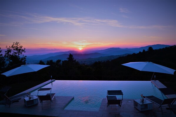 حمّام سباحة خارجي، حمّام سباحة مُدفَّأ