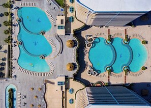 Indoor pool, a heated pool