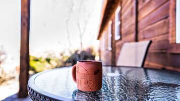 Deluxe Single Room, 1 King Bed, City View, Ground Floor (Cottonwood Room) | Terrace/patio