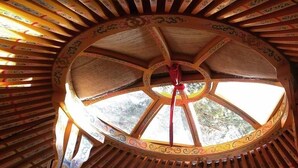 Tent, Shared Bathroom (Yourte Jaune) | Miscellaneous - Le Bois Faé (La Bastide)
