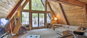 Lakefront Lake Pepin Cottage m / Deck-skridt til stranden