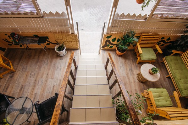 Terrace/patio - Asher's Apartments (Eilat)